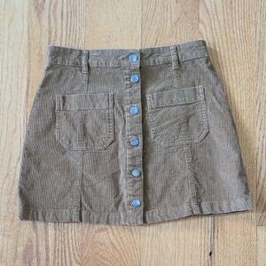 Women's Corduroy Skirt